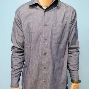 Men's shirt PDF Sewing Pattern