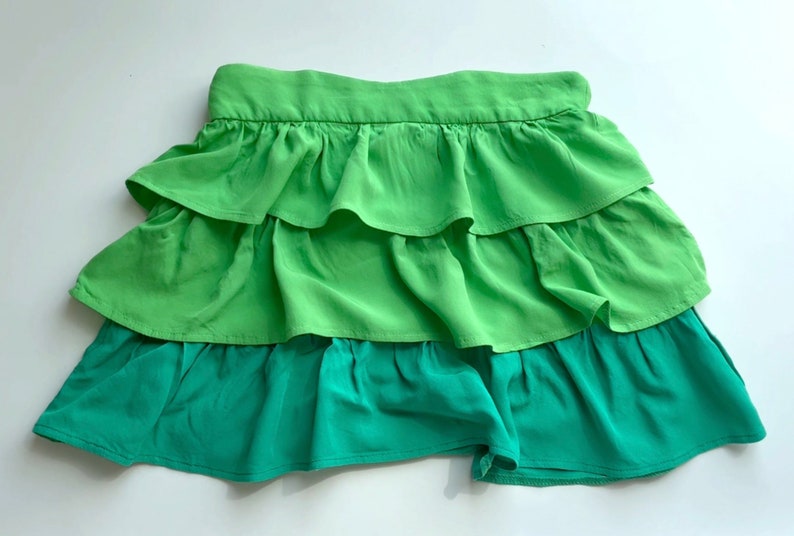 Kid's Flounce Skirt PDF Sewing Pattern For Ages 7-10 image 3