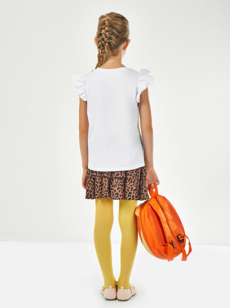 Kid's Flounce Skirt PDF Sewing Pattern For Ages 7-10 image 7