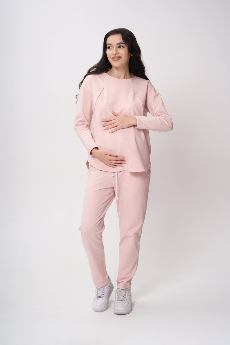 Maternity sweatshirt patternMaternity & Nursing Oversize Sweatshirt PDF Pattern + Sewing Video Tutorial, Hidden Chest Zippers for Breastfeeding sizes S-3XL with VIDEO tutorial.

The sweatshirt is designed for pregnant and nursing mothers. It features invisible zippers in the princess seams on the front, long sleeves, neckline is hemmed with facing. Sew your own stylish maternity and nursing sweatshirt. Easy. Comfortable. Beginner-friendly.