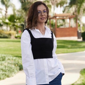 Bustier Top PDF sewing pattern