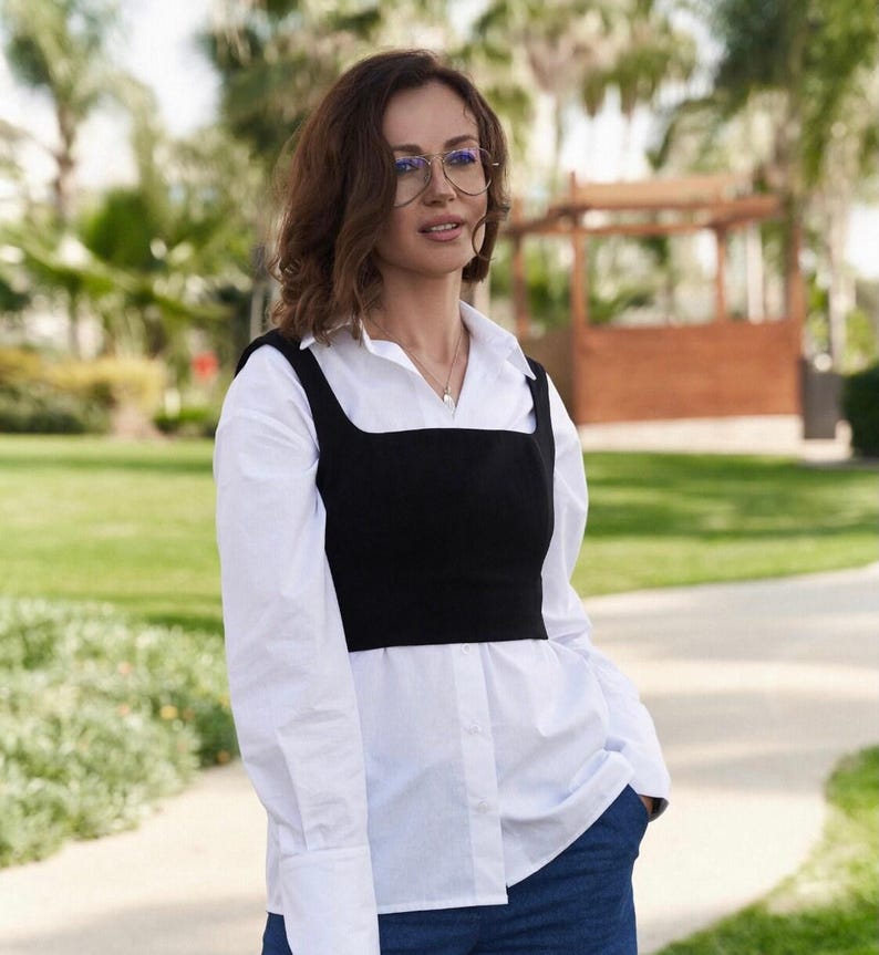 Bustier Top PDF sewing pattern