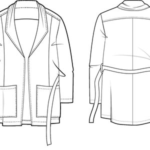 Women’s Cardigan PDF Sewing Pattern + Video Sewing Tutorial
Short SEO Description:
Sew a stylish women’s cardigan at home with this PDF sewing pattern. Includes a detailed video tutorial for beginners and experienced sewists. Perfect for creating versatile, cozy, and chic wardrobe pieces.