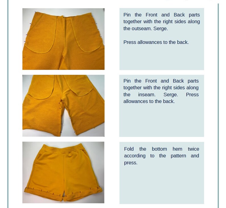 Women's shorts and trousers PDF SEWING PATTERN with step by step tutorial. Sizes XXS-XXXL.
This 2-in-1 PDF sewing pattern lets you create either wide-leg pants or comfortable shorts using one versatile pattern. A smart and practical solution for your handmade wardrobe ✂️
The pattern includes special length guidelines, so you can easily choose whether to sew pants or shorts — just follow the marked lines and customize the final look to your preference.