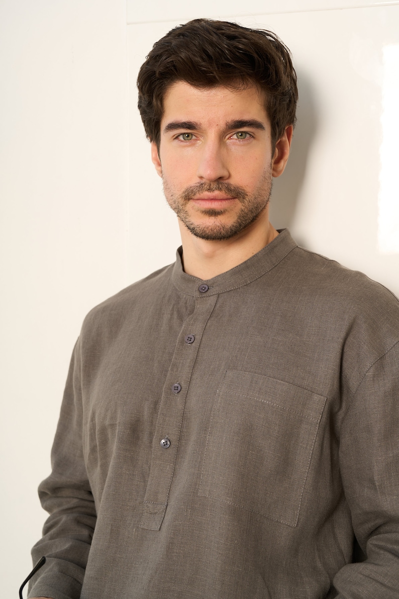 Men's Henley Collar Shirt PDF Sewing Pattern | Sizes S–5XL | Digital Download + Video Sewing Tutorial

Sew a timeless classic with this Men's Henley Collar Shirt PDF Sewing Pattern. Perfect for both casual and semi-formal looks, this shirt features a comfortable fit and stylish Henley collar, making it a must-have for any handmade wardrobe.

🧵 Designed for sizes S to 5XL, this digital pattern is beginner-friendly and comes with a step-by-step video tutorial.