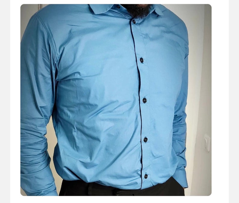 Men's shirt PDF Sewing Pattern