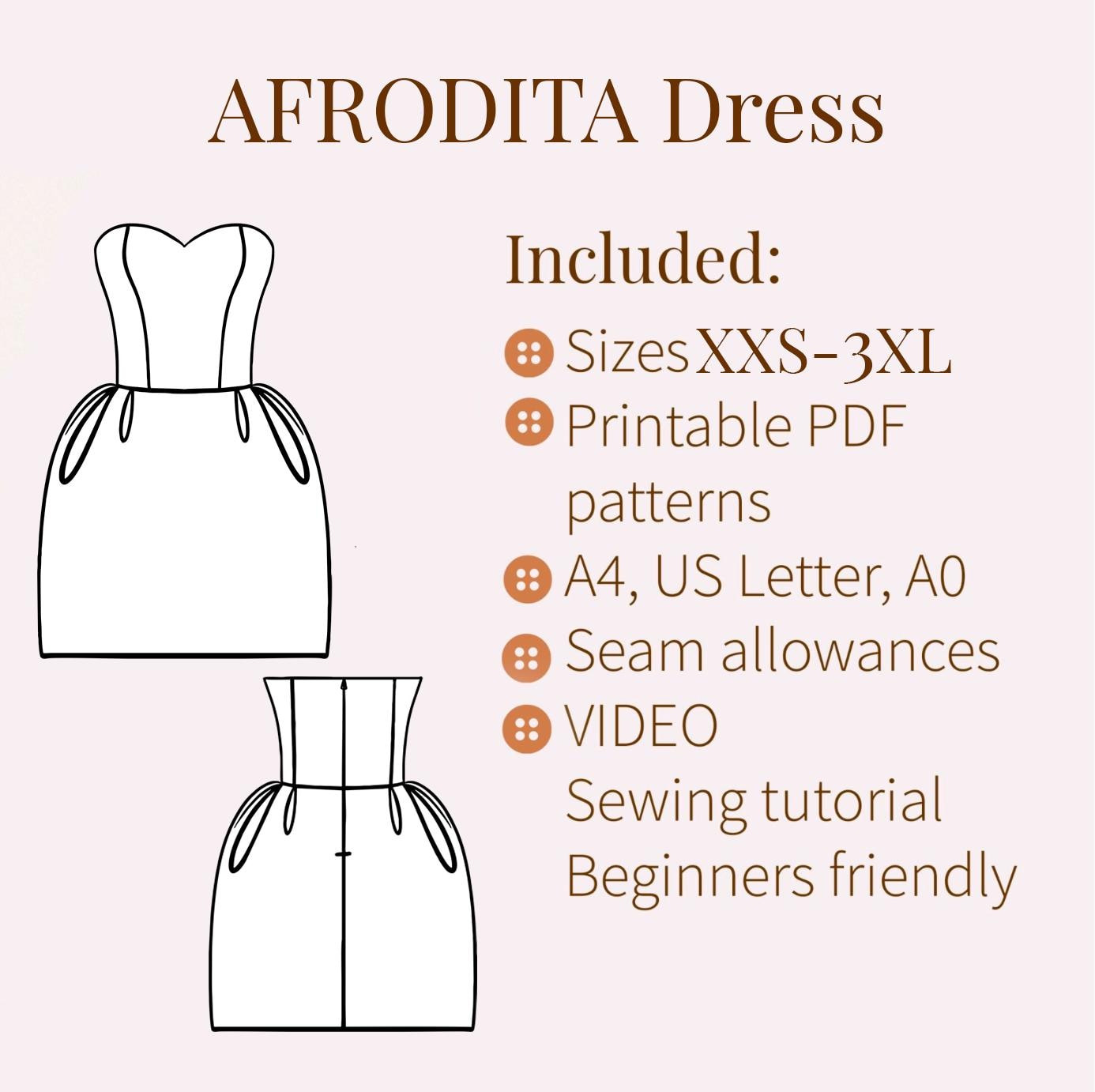 corset mini dress pattern Corset Dress Sewing Pattern