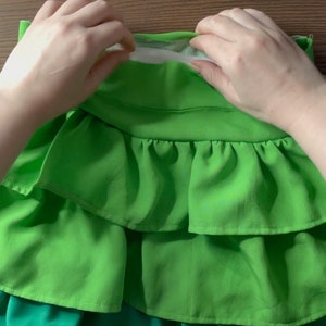 Kid's Flounce Skirt PDF Sewing Pattern For Ages 7-10 image 10