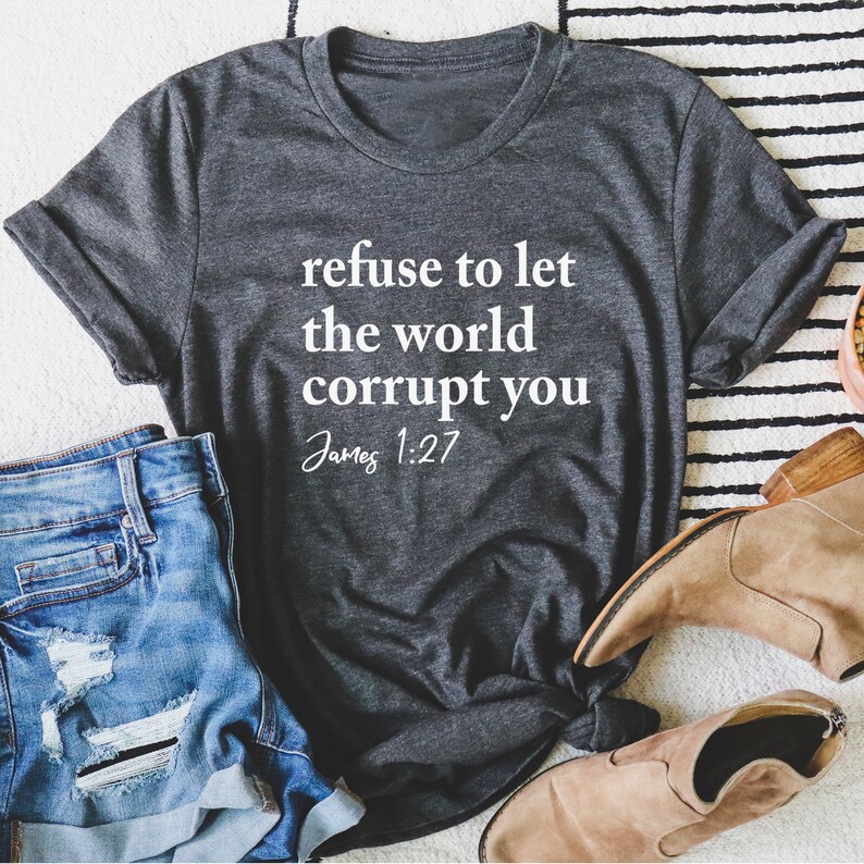 Refuse to Let the World Corrupt You. Speak Up. Rise Up. Anti Etsy