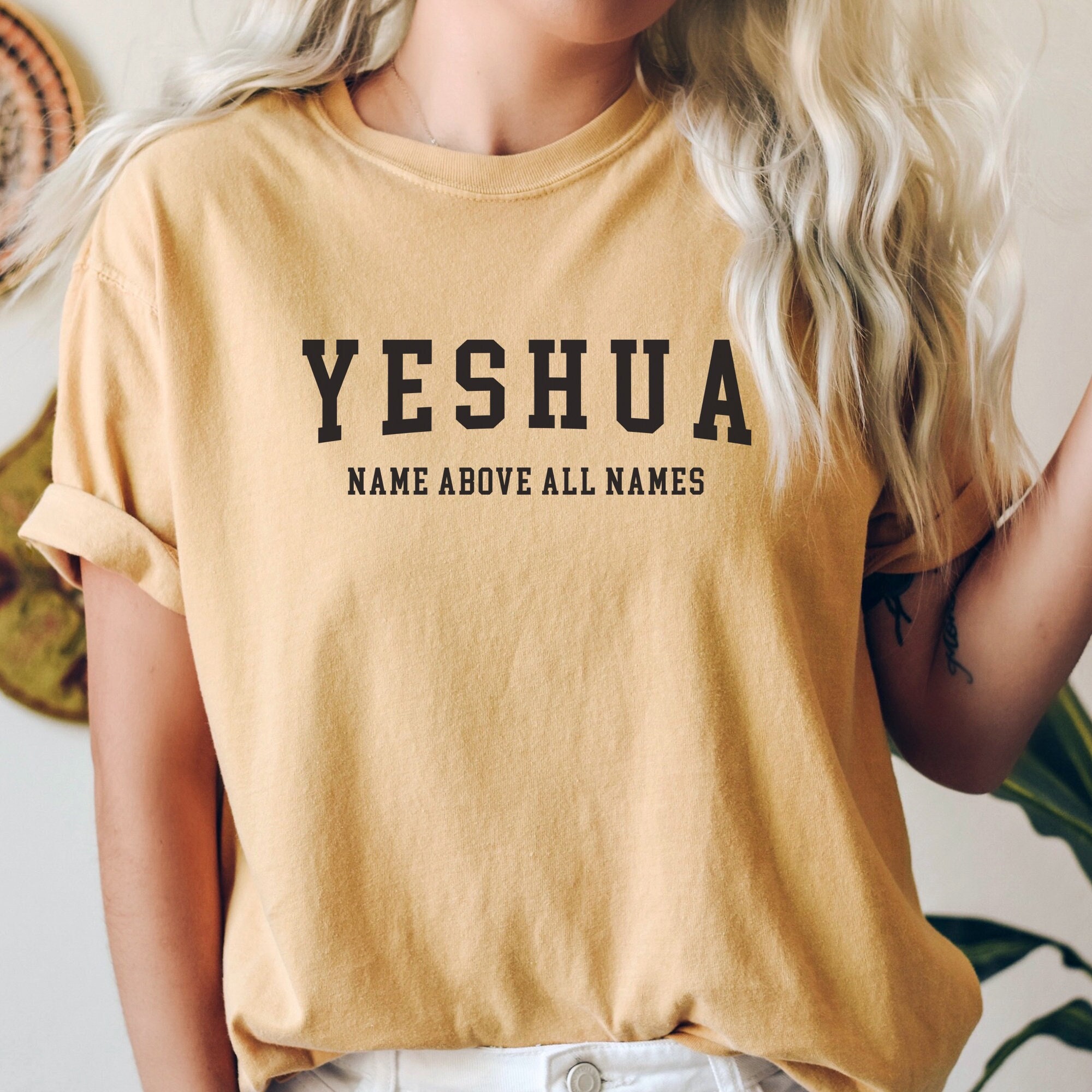 Jesus Name Above All Names Yeshua Shirt Jesus Name Above All Names Yeshua Shirt
