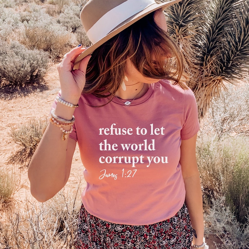 Refuse to Let the World Corrupt You. Speak Up. Rise Up. Anti Etsy