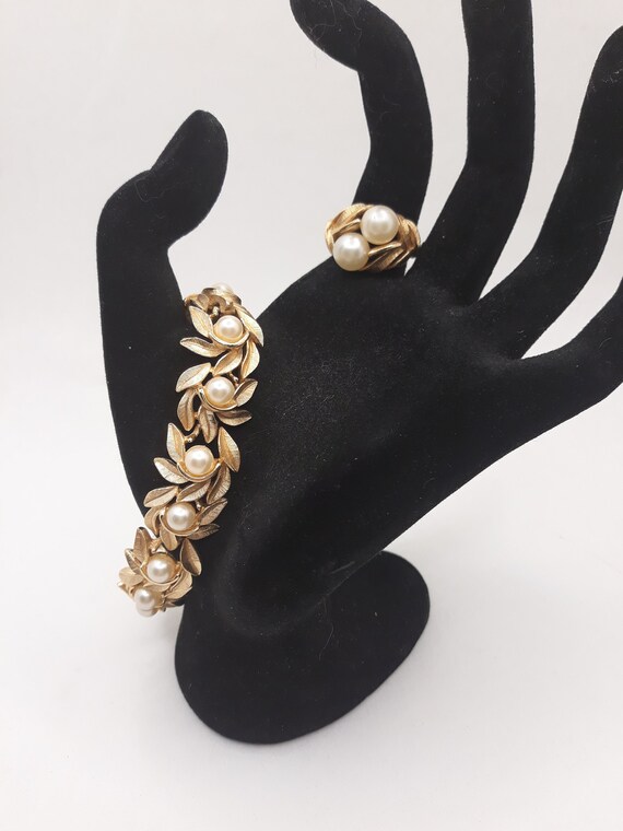 Vintage 1971 Avon 'evening Creation' Bracelet With Matching