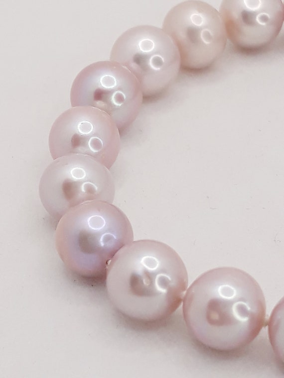 Beautiful Freshwater Pearl Bracelet, Blush-Colore… - image 4