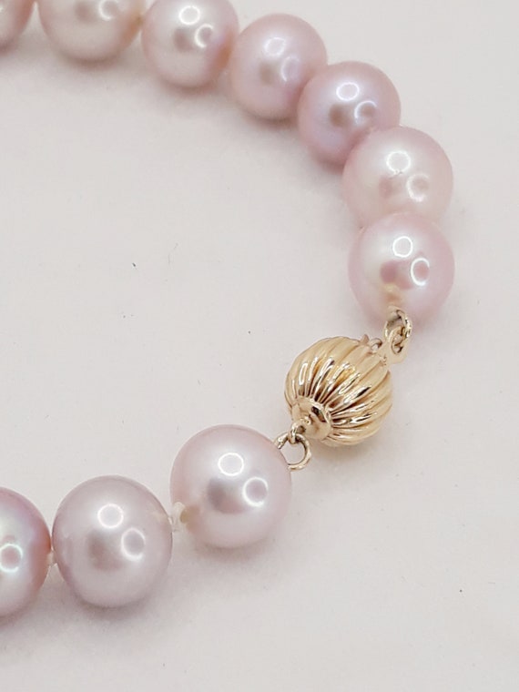 Beautiful Freshwater Pearl Bracelet, Blush-Colore… - image 3