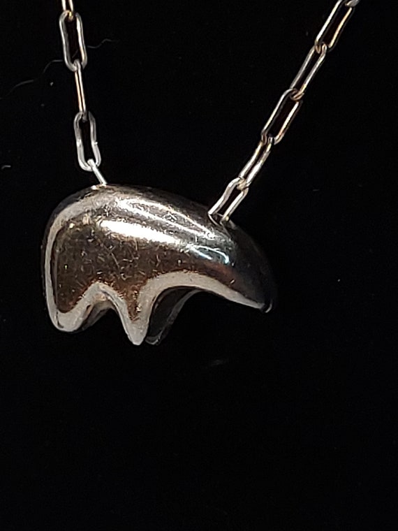 Mexico TR-57 Stamped 925 Sterling Silver Navajo Bear … - Gem