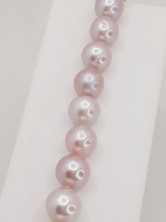 Beautiful Freshwater Pearl Bracelet, Blush-Colore… - image 8