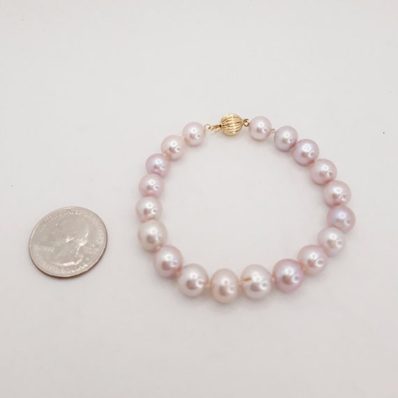 Beautiful Freshwater Pearl Bracelet, Blush-Colore… - image 10
