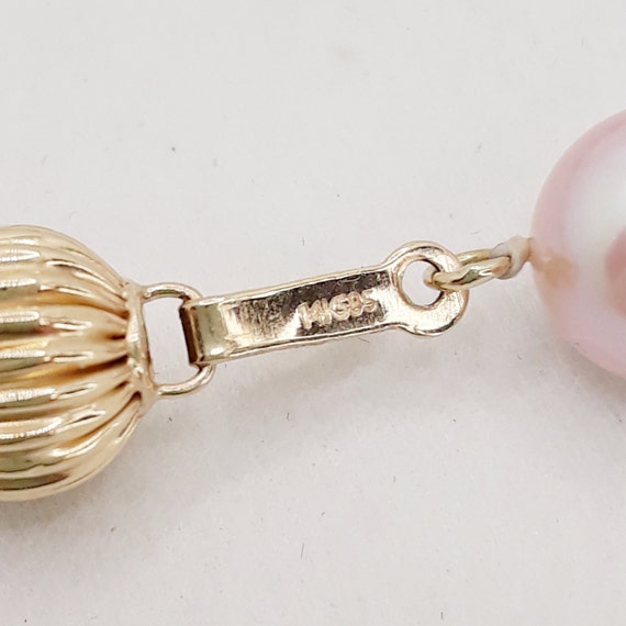 Beautiful Freshwater Pearl Bracelet, Blush-Colore… - image 6