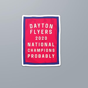 Adesivo Dayton Probabilmente Campioni Nazionali