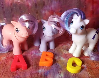 My Little Pony Starbow G1 Mlp Baby Rainbow Cutie Mark Mlp Etsy