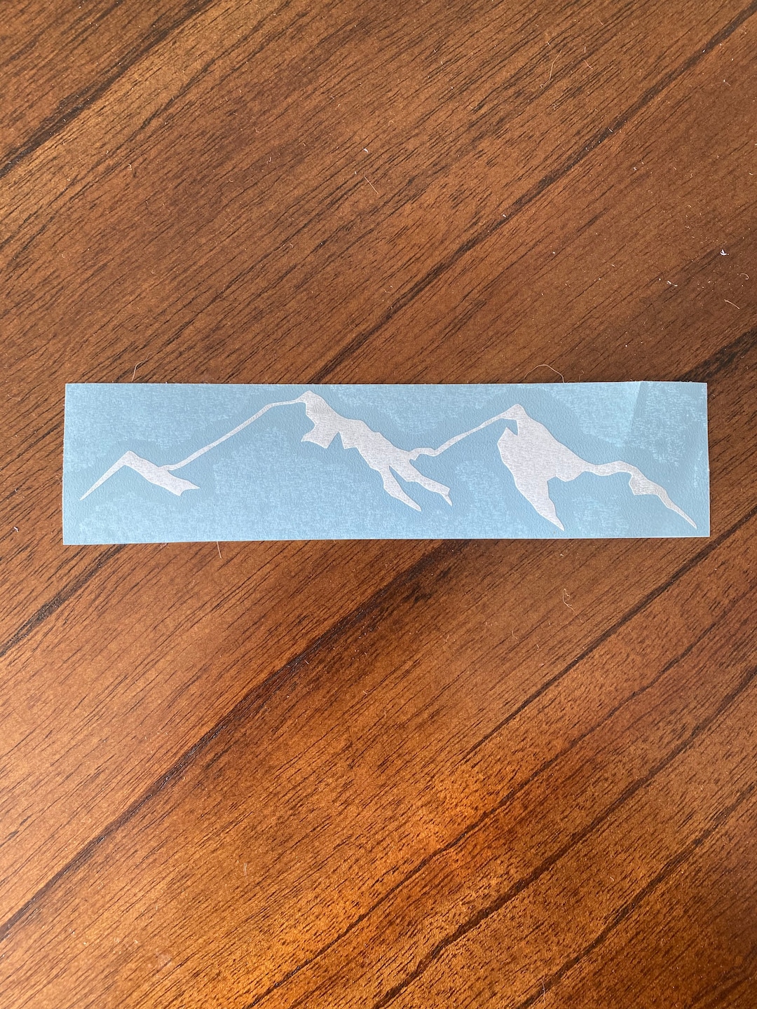 Mountain Decal, Sticker, Travel Decal, Mountain Silhouette Decal for ...