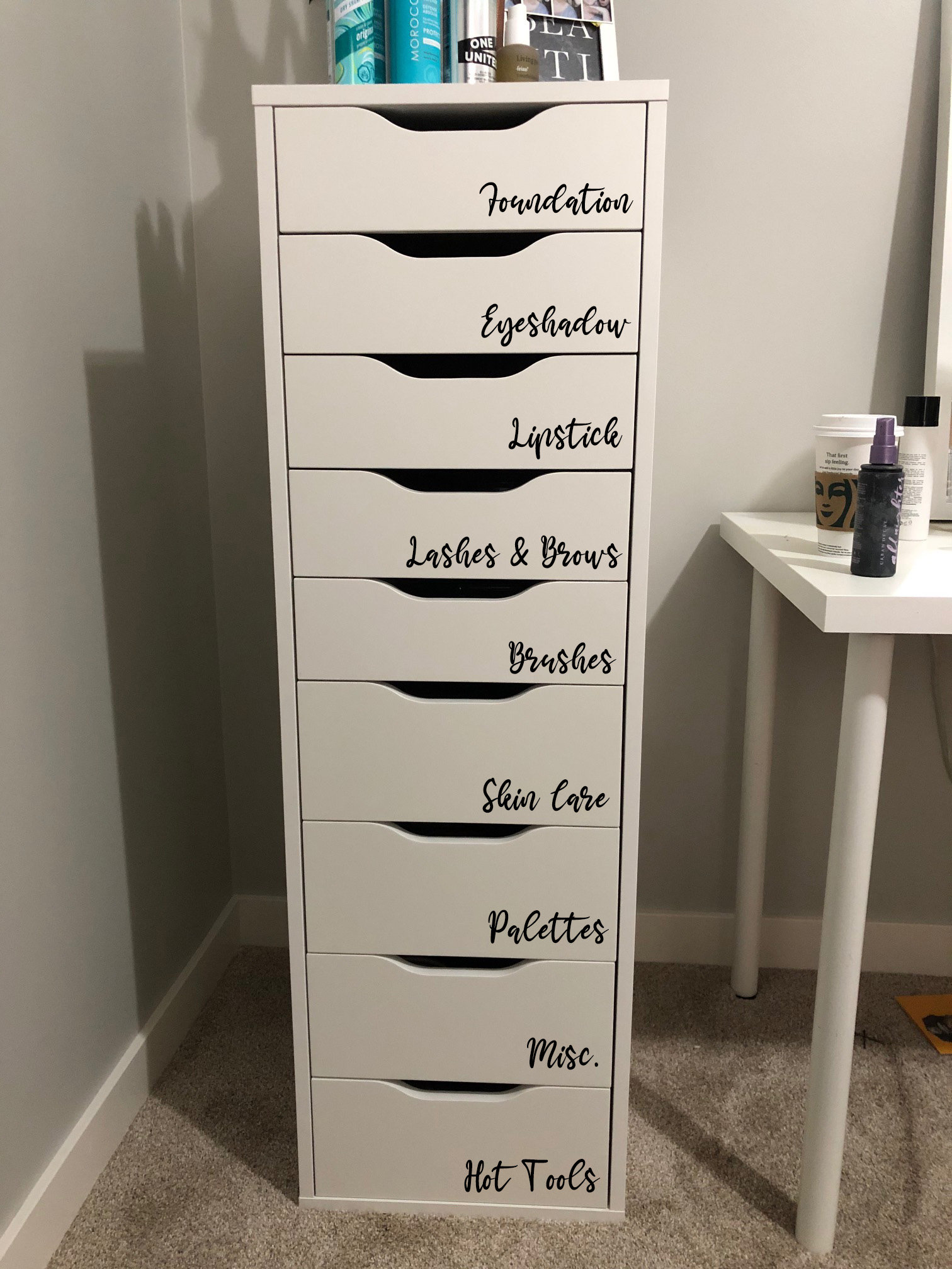 Customized Decals for IKEA Alex Drawer Unit (FURNITURE NOT INCLUDED) – My  Wonderful Walls
