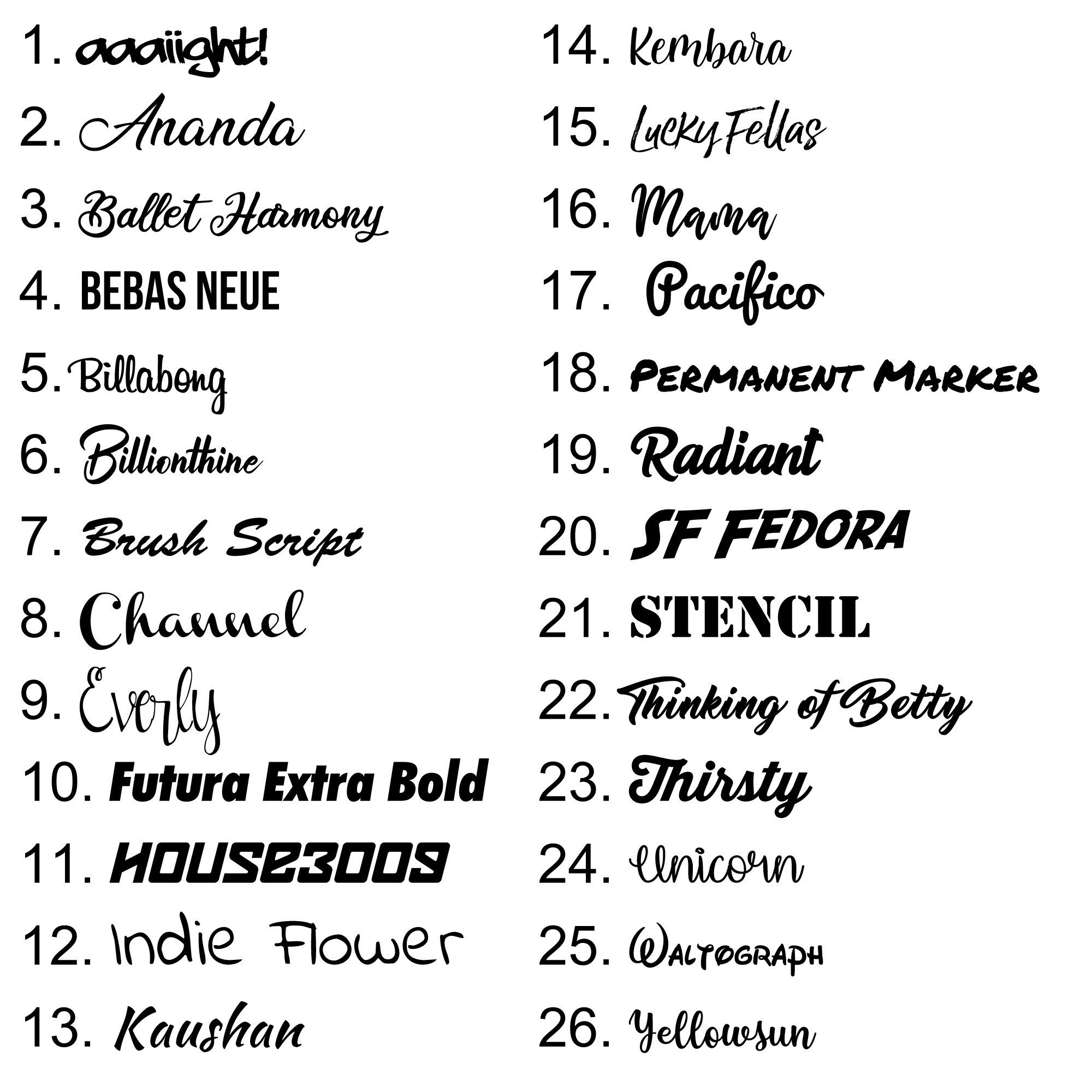 Custom Name Vinyl Decal Sticker Custom Text Decal Etsy