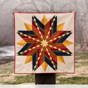 Diamond Chain Star Quilt Pattern