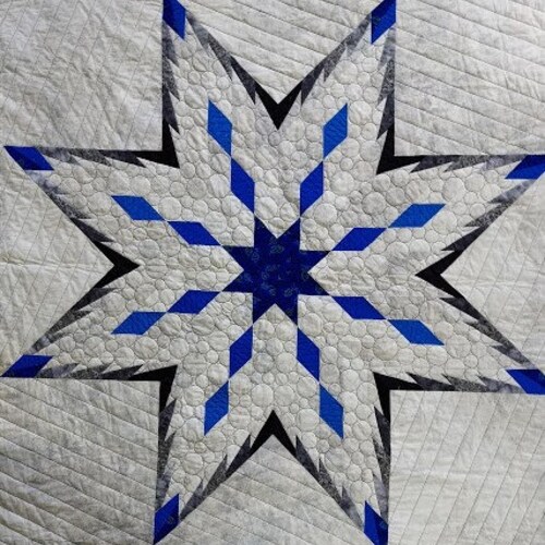 Diamond Chain Star Quilt Epattern Etsy