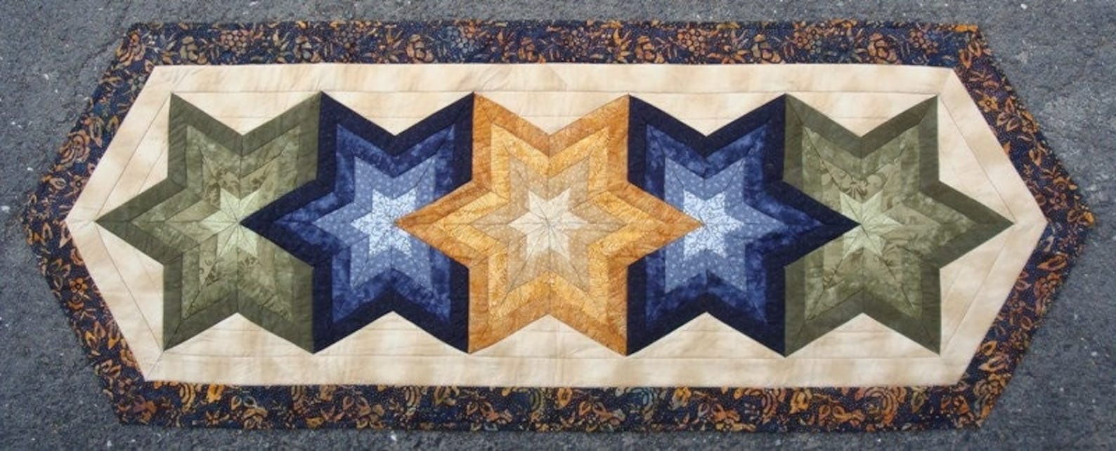 Star Chain Table Runner PDF Quilt Pattern - Etsy