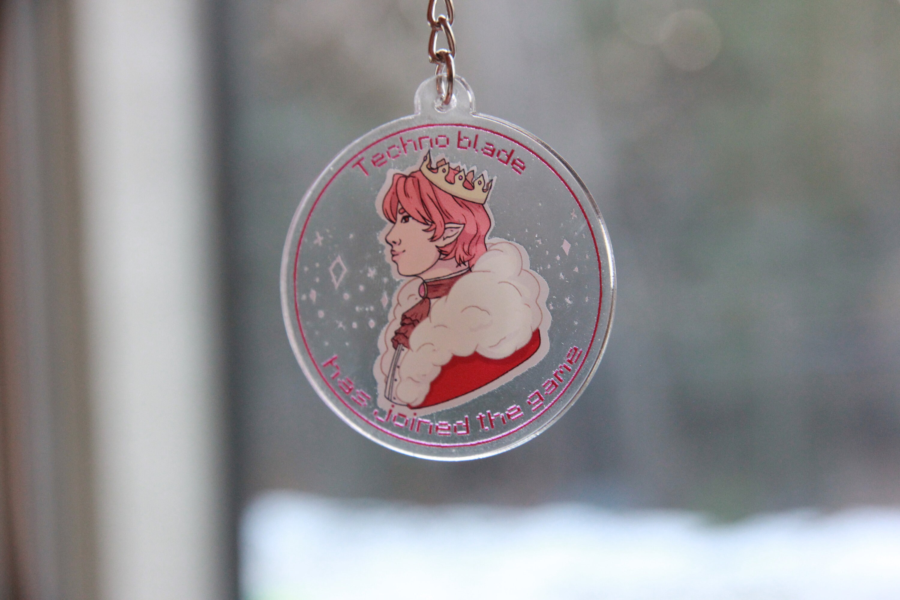 Technoblade Keychain Etsy