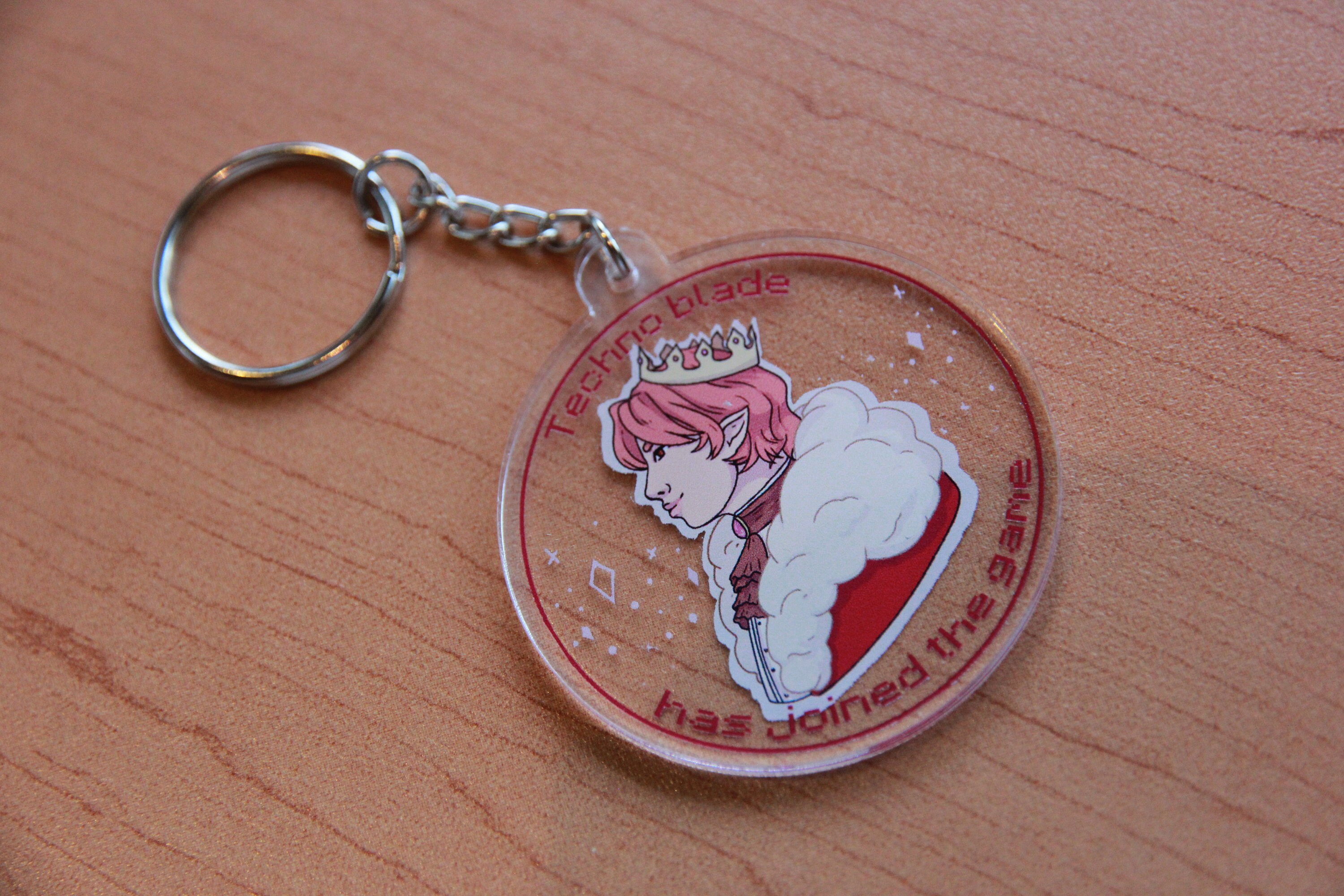 Technoblade Keychain Etsy