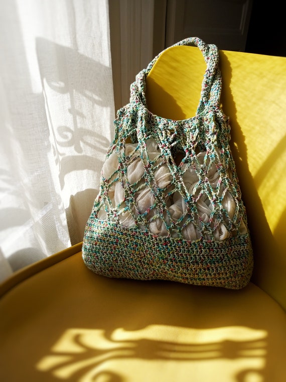 Flowercatch Market Bag Crochet Pattern - Etsy