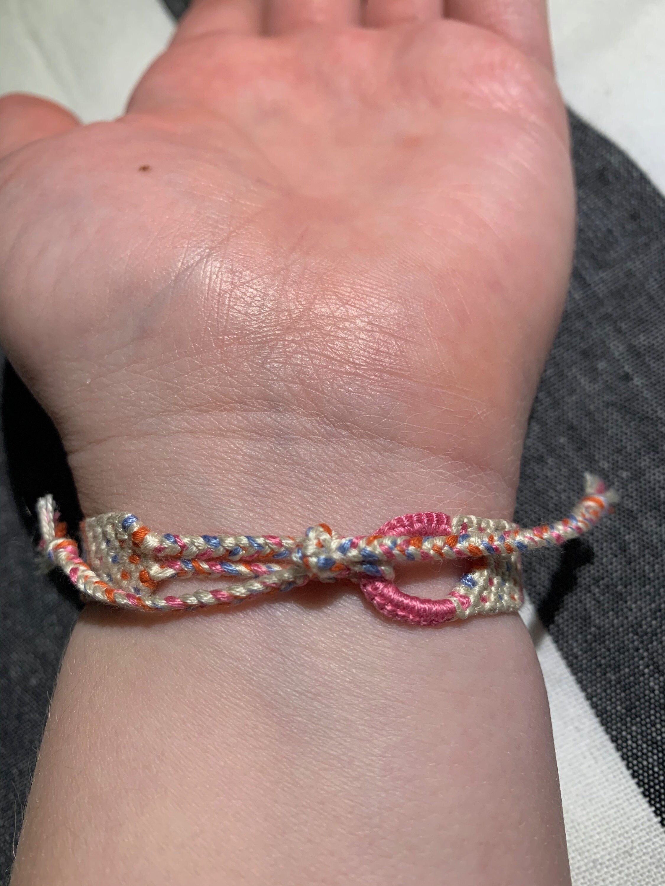 Friendship Bracelet SET of 2 Bracelets Polka Dot Chevron Etsy