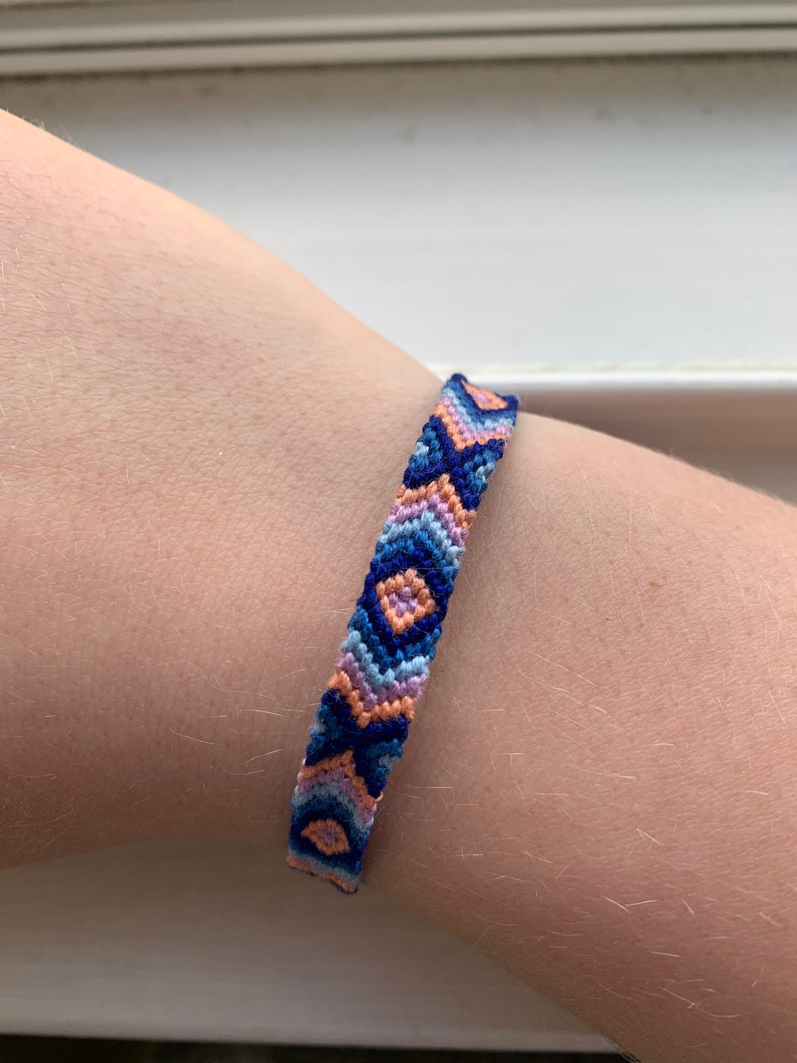 Diamond Pattern Friendship Bracelets CUSTOM Available Etsy