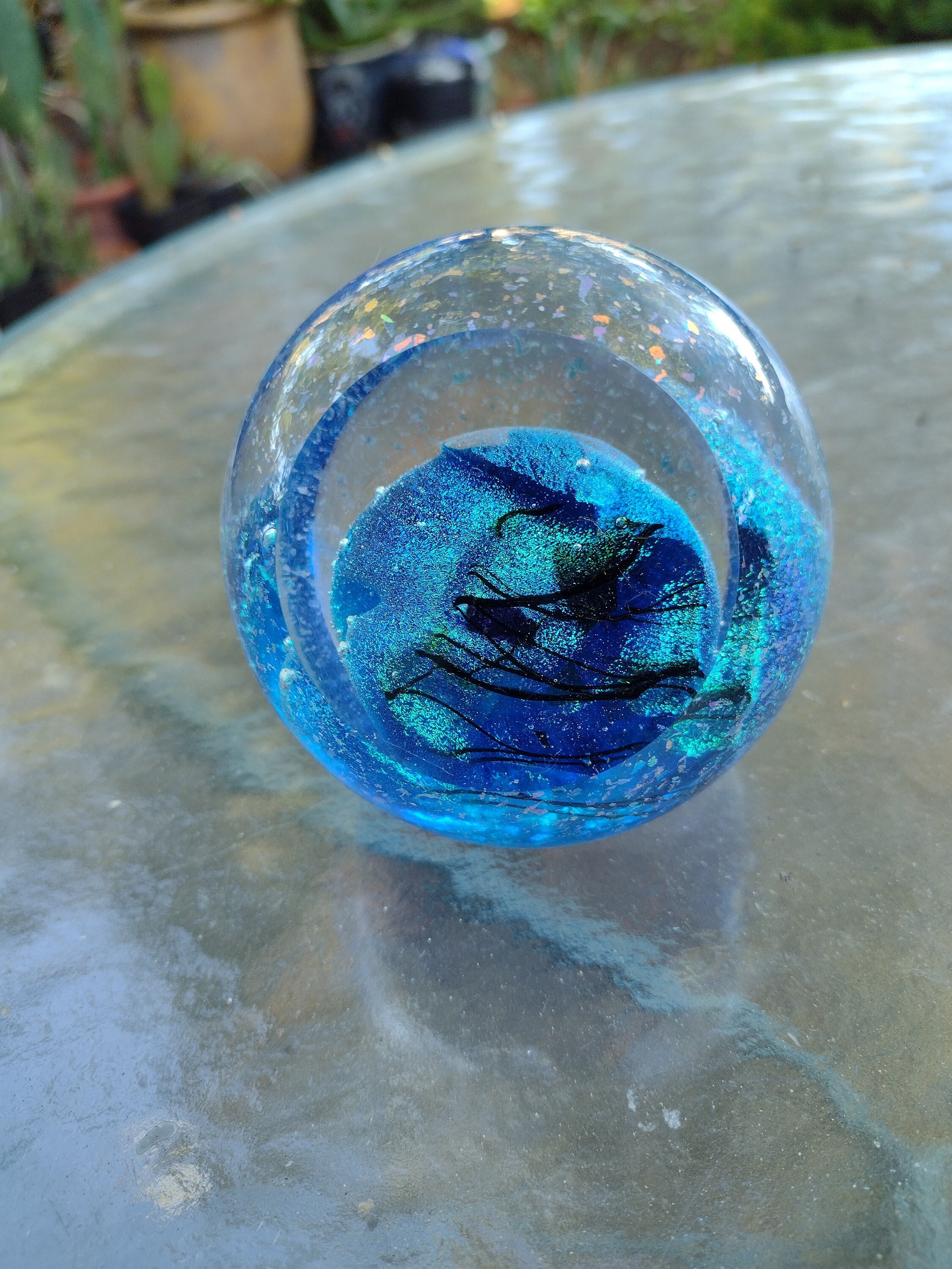 Glass Eye Studio 水星 ガラス ペーパーウェイト Glass Eye Studio Celestial Paperweights - Etsy