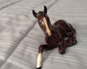 BESWICK 馬　置物 ヴィンテージ英国 Beswick ブランドの陶器 -グレーの馬