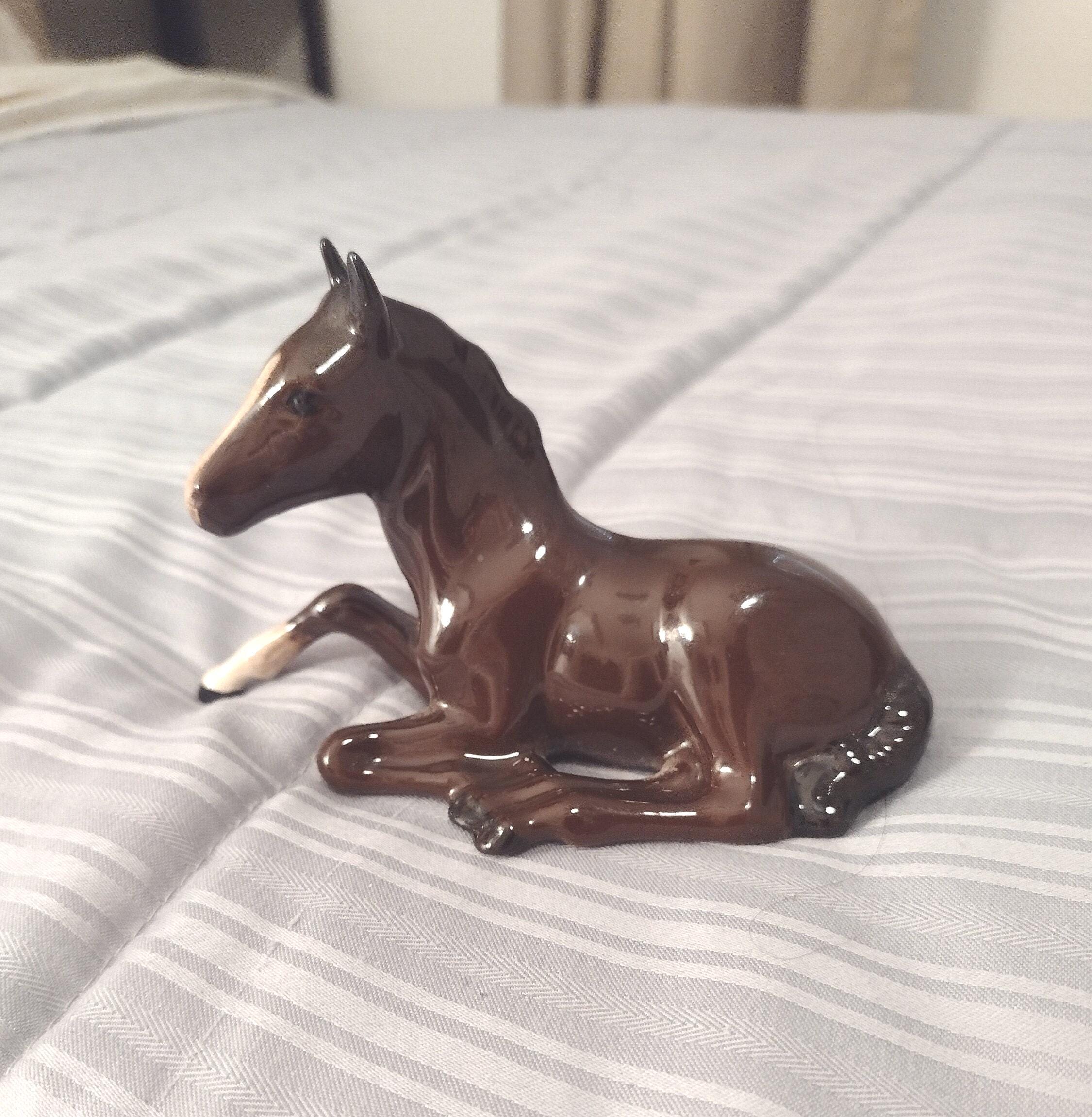 BESWICK 馬　置物 ヴィンテージ英国 Beswick ブランドの陶器 -グレーの馬