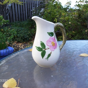 Franciscan &quot;Desert Rose&quot; 6-5/8&quot; Syrup 1958 Logo Vintage &quot;Made in California&quot; *Scarce!! (free shipping)