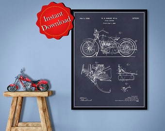 Dictionary Page Book Art Print Harley Patent 1925 DPUN009 Original William S