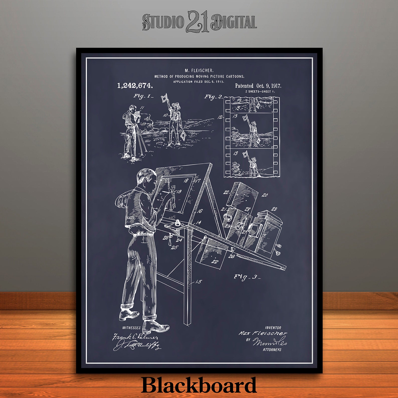 Max Fleischer's Original Rotoscope Patent Digital | Etsy