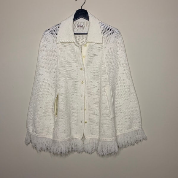 shawl poncho sweater