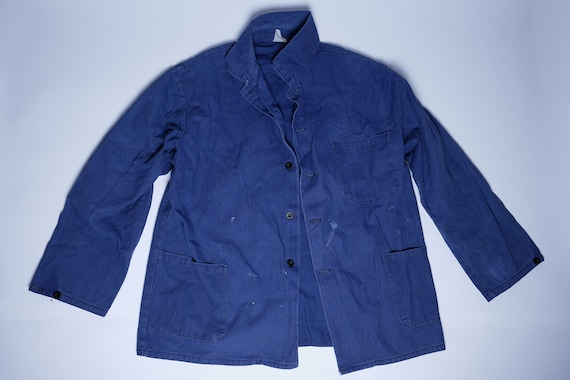 French Bleu de Travail Chore Jacket 1970s