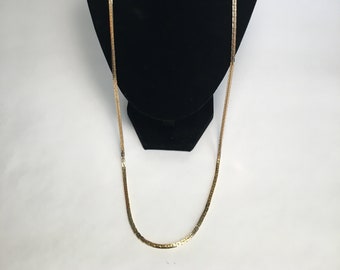 Vintage "Interlocking" Chain Necklace by Les Bernard