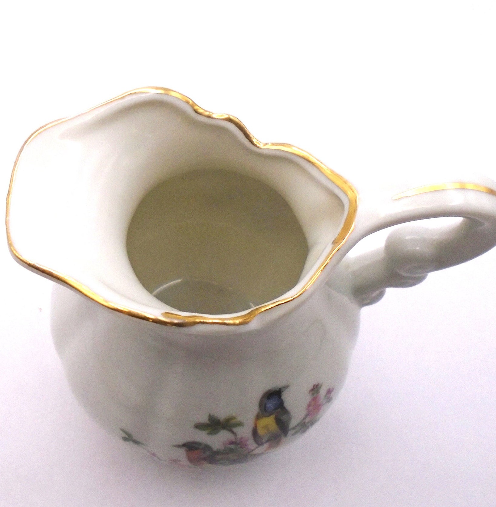 Vintage Miniature Porcelain Set of a Pitcher/ Creamer and Vintage Miniature Porcelain Set of a Pitcher/ Creamer and