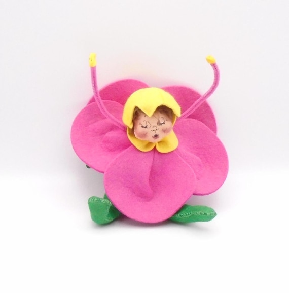 Vintage Annalee Flower Kid Doll: 1993 Spring Decor