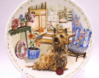 Vintage Royal Albert, England  "Man's Best Friend" China Plate