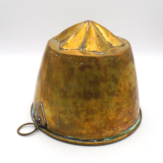 Vintage and Rare 1880-1920's Copper and Tin-lined Pudding/Aspic Molds