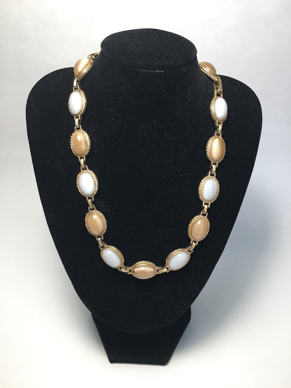 Vintage Faux Moonstone Necklace