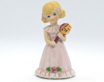 Vintage 1981 Enesco "Growing Up Birthday Girl" Age 5 Figurine